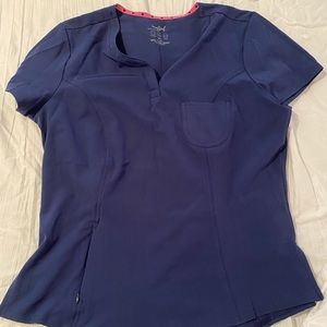 Navy Scrub Set - Size Medium